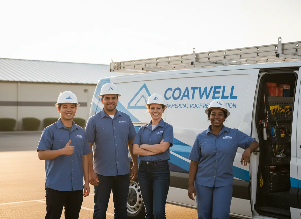 Commercial roof coating company in Casa, AR